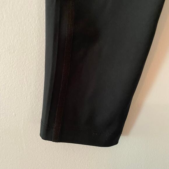 NWT Girlfriend Collective Women's size Small Black Cropped Leggings High Rise - Picture 4 of 11